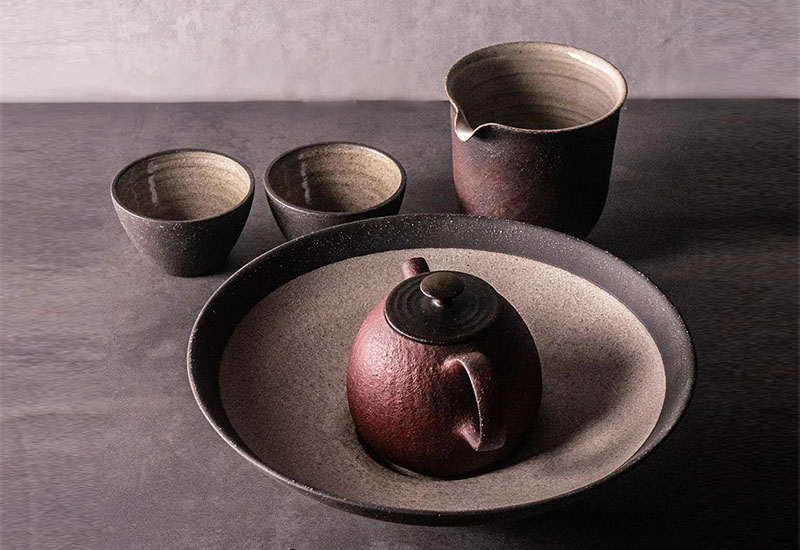 無我系列 - 赤岩月梨茶器套組